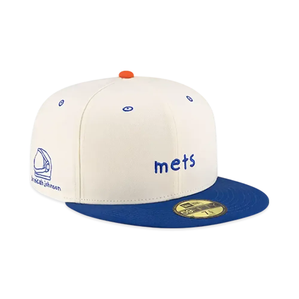 NEW ERA x Micah Johnson 59Fifty New York Mets "Off White"