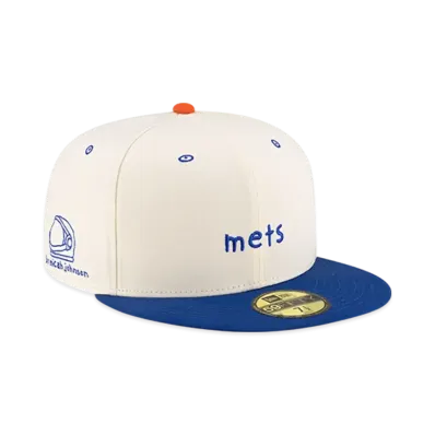 NEW ERA x Micah Johnson 59Fifty New York Mets "Off White"