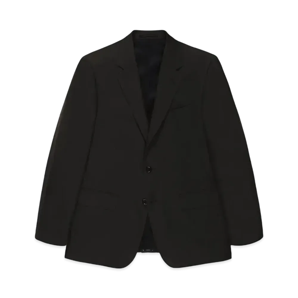 WACKO MARIA x DORMEUIL Single Breasted Jacket "Black"