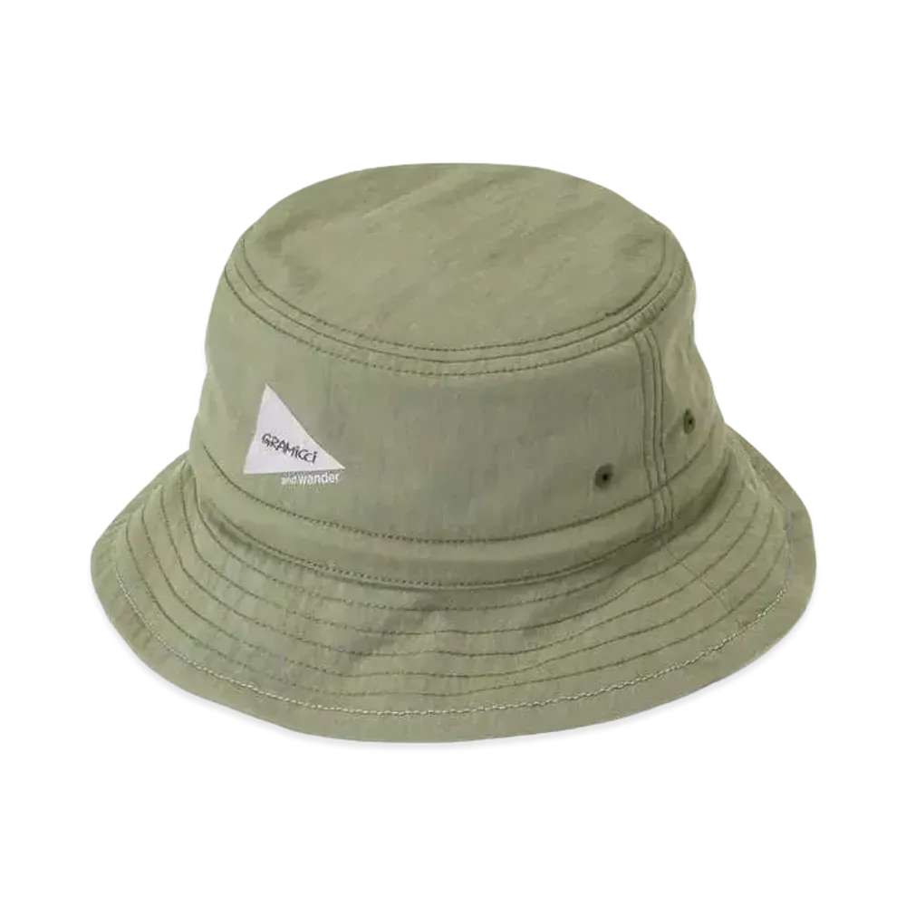 GRAMICCI x and wander NYCO Hat "Olive"