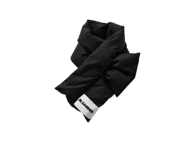 Jil Sander Down Scarf "Black"