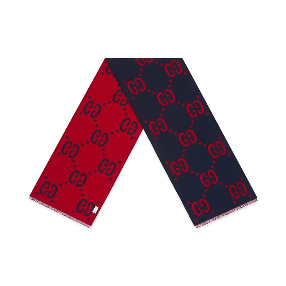 GUCCI Cruise Scarfs "Blue"