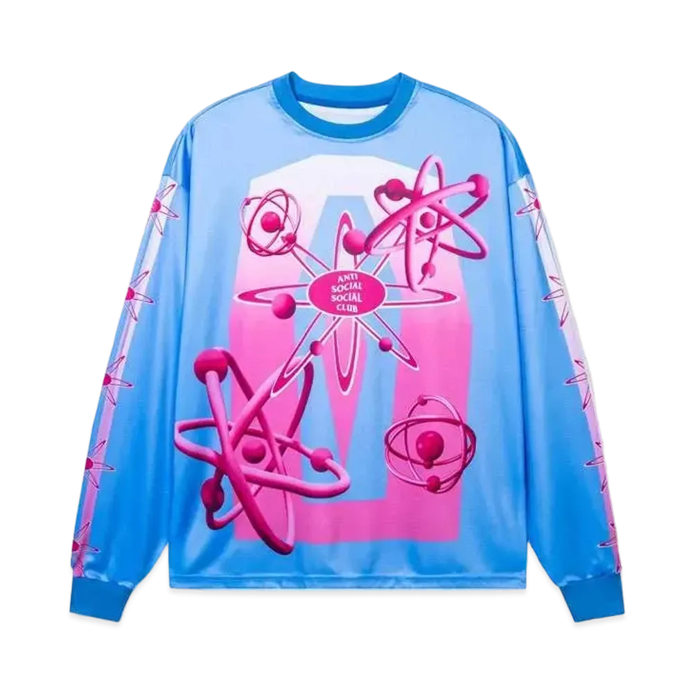 ANTI SOCIAL SOCIAL CLUB SUMMER 24 MAJOR DROP Science Long Sleeve Tee "Blue"
