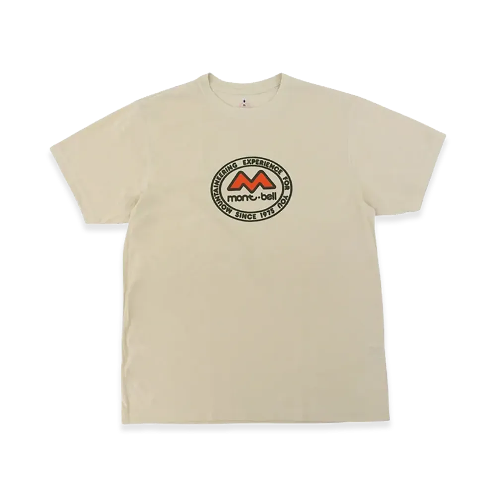 mont-bell 50th Anniversary WIC. T-Shirt M-Mark "Ivory"