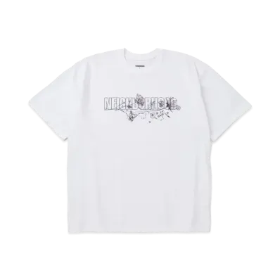 NEIGHBORHOOD x Dr WOO . Tee SS-1 "White"