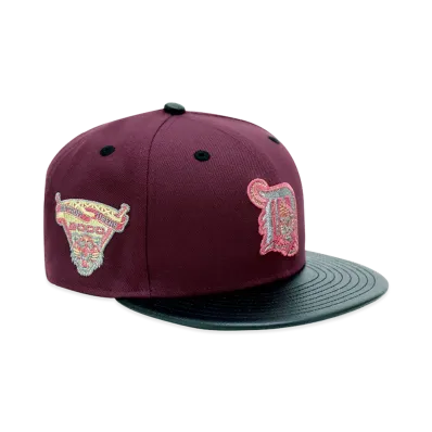 NEW ERA x THE CAP 59Fifty LVSR Series Detroit Tigers "Maroon"