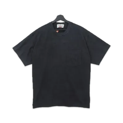 Supreme x Stone Island Pocket Tee "Black"