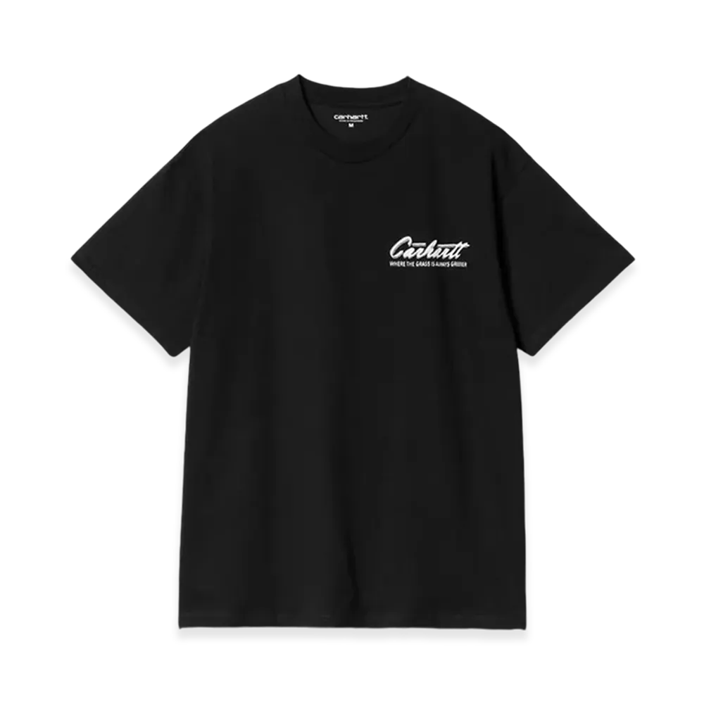 Carhartt WIP Green Grass T-Shirt "Black"