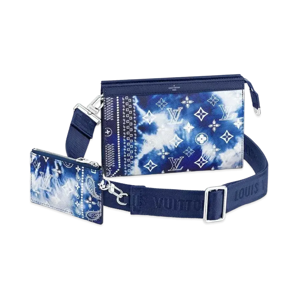 Louis Vuitton Gaston Wearable Wallet "Blue"