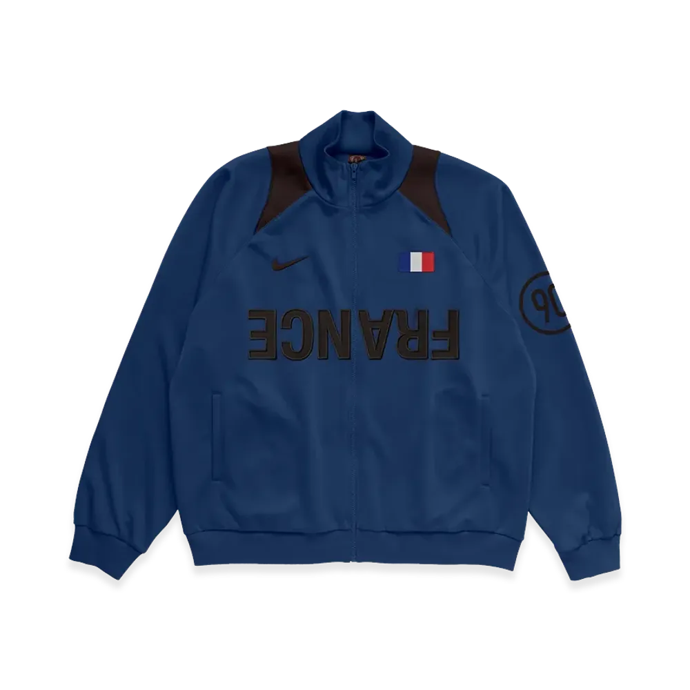 Travis Scott Cactus Jack x Nike France Total 90 Anthem Jacket "Navy"