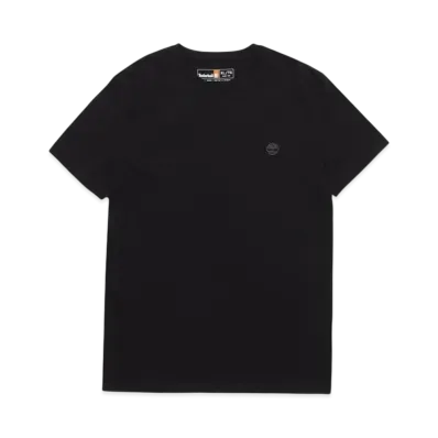 Timberland Men's Short Sleeve Dunstan River Jersey Crew Tee "Black Pavement"