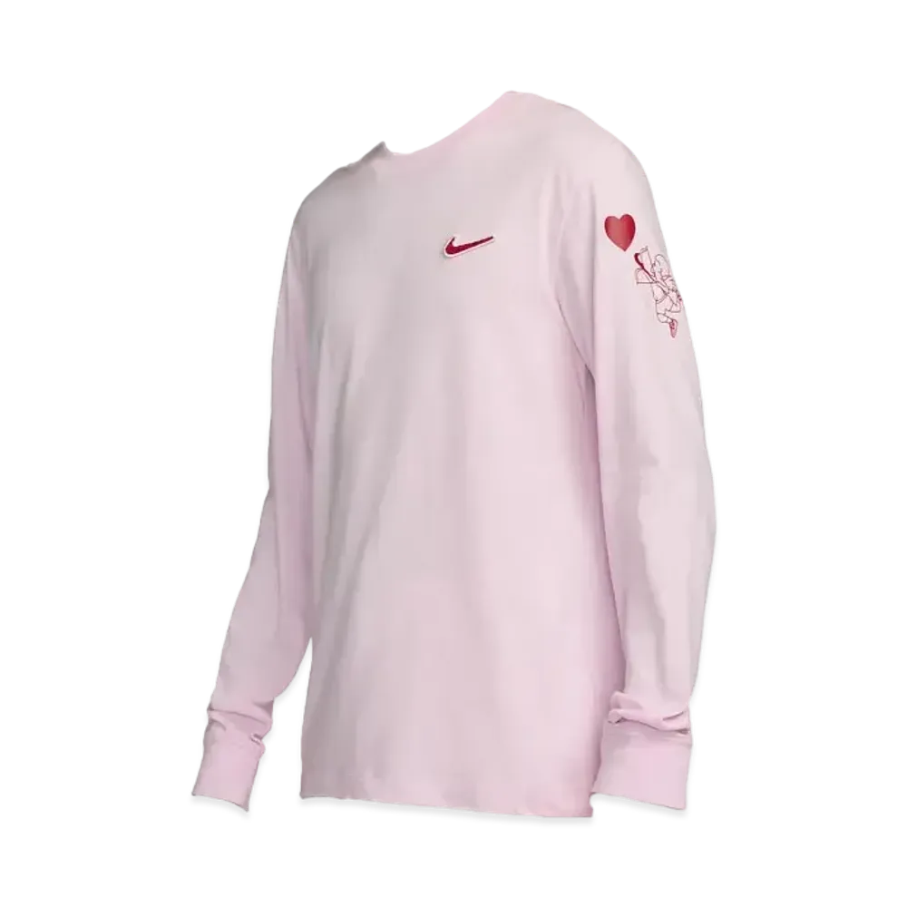 Nike Sports Wear Valentine's Day Long Sleeve Tee "Pink Form"