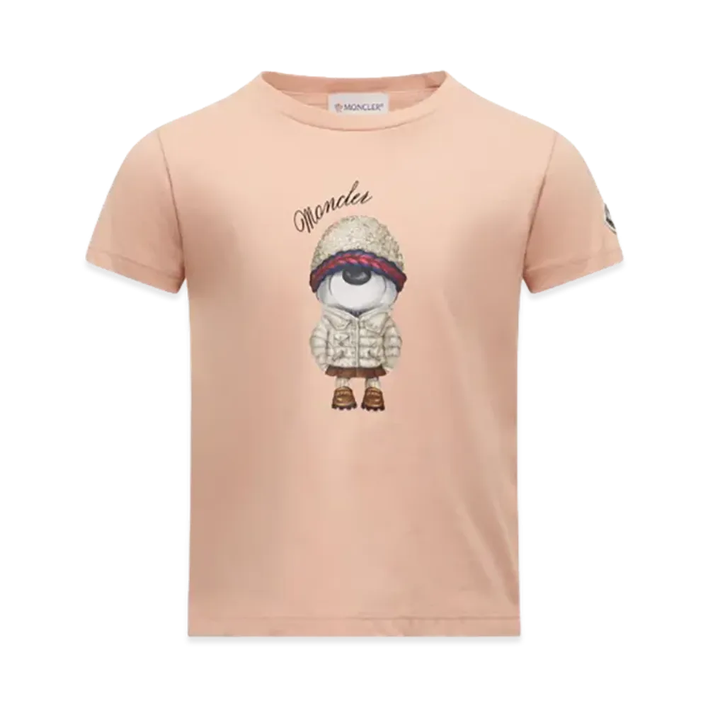 MONCLER Kids T-Shirts "Pink"