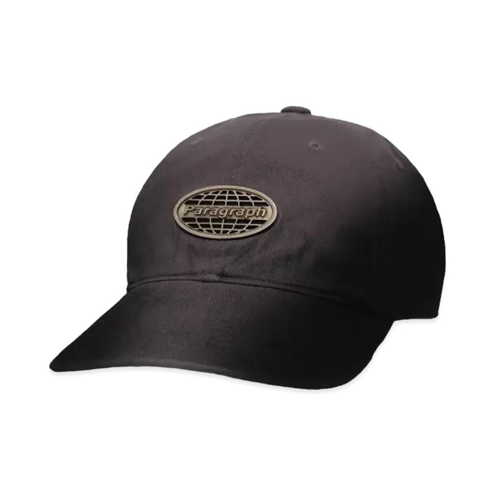 Paragraph Two Tone Washed Cap "Charcoal"
