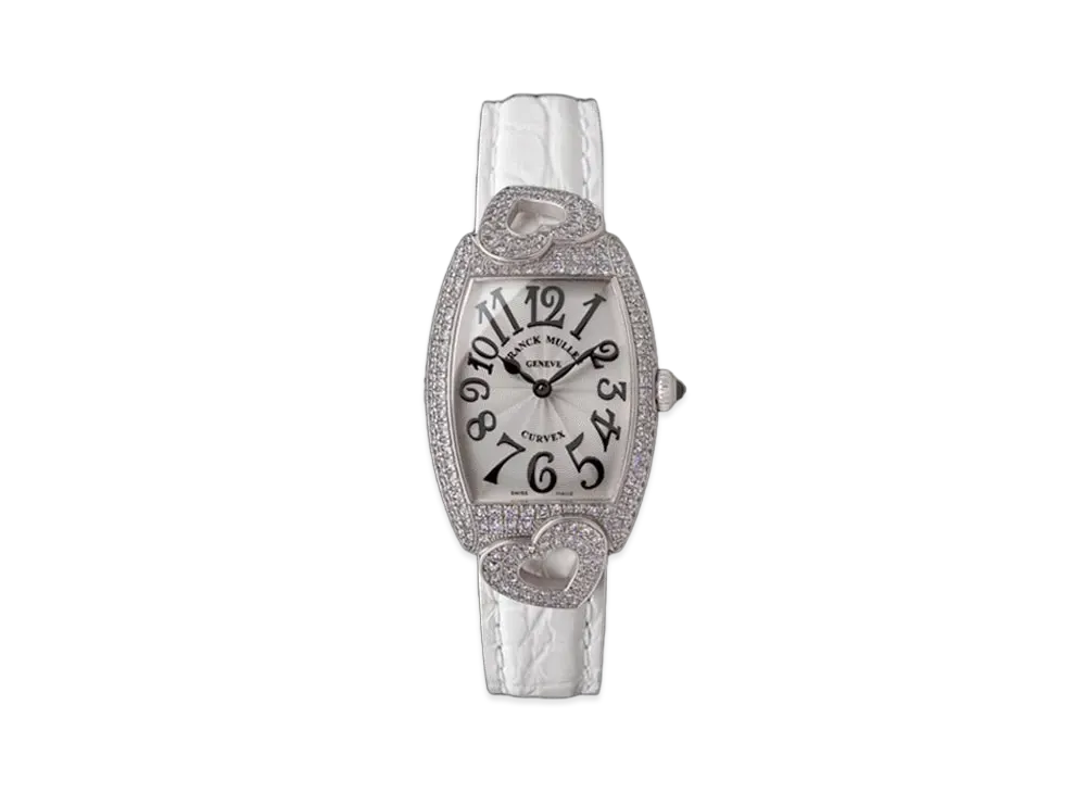 FRANCK MULLER Cintree Curvex Coeur Diamond