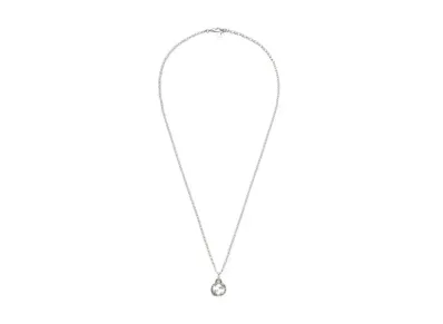 GUCCI Interlocking G Pendant Necklace