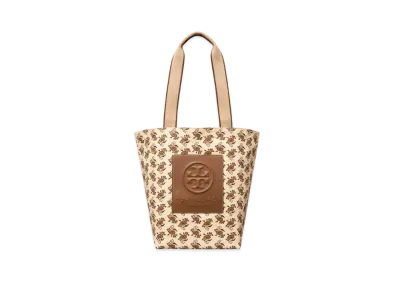 TORY BURCH Printed canvas tote "Curly Ditsy"