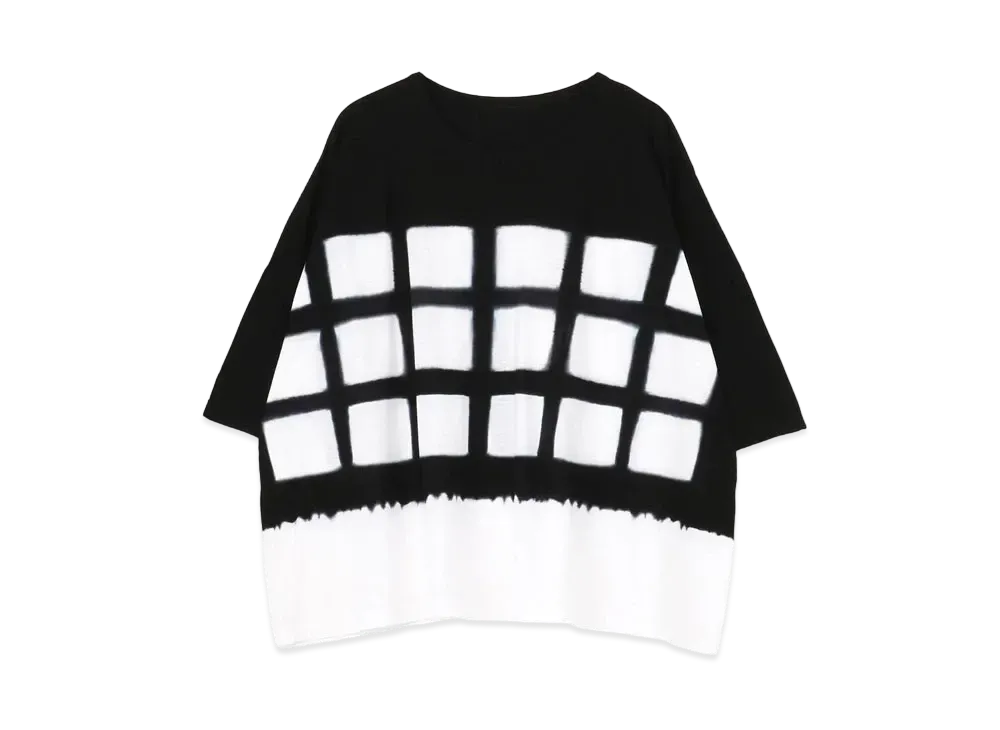 Yohji Yamamoto Y's STRONG TWIST BOARD DYE BIG T "Black"