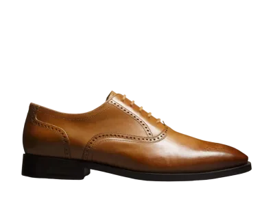 Allen Edmonds Siena Medallion Oxford Dress Shoe "Walnut" 5700 D
