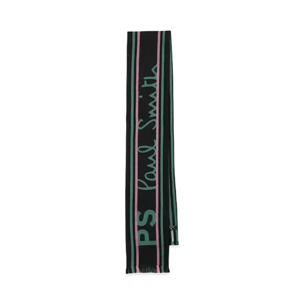 Paul Smith PS Logo Muffler "Black"