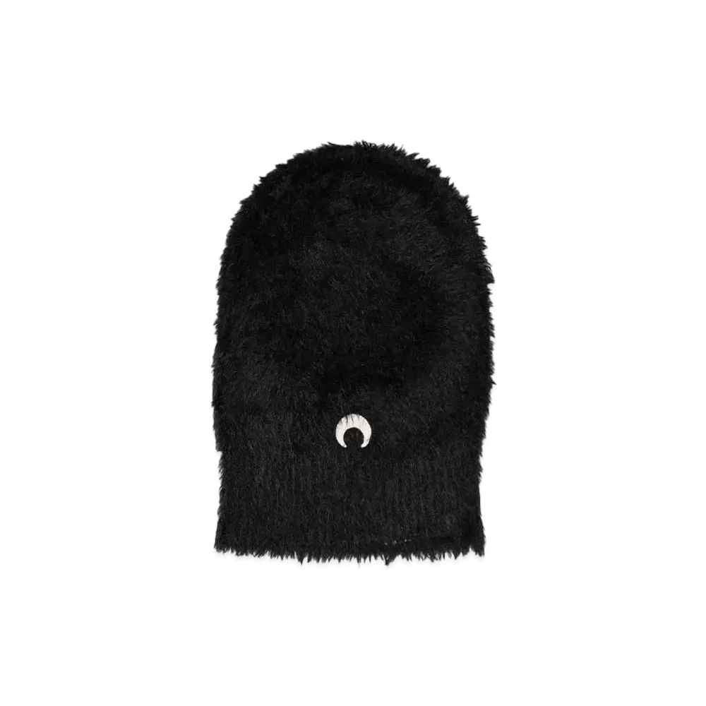Marine serre WILD PUFFY KNIT BALACLAVA "BLACK"
