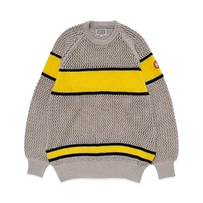 Cav Empt (C.E) LINE LOOSE NET KNIT "Beige"