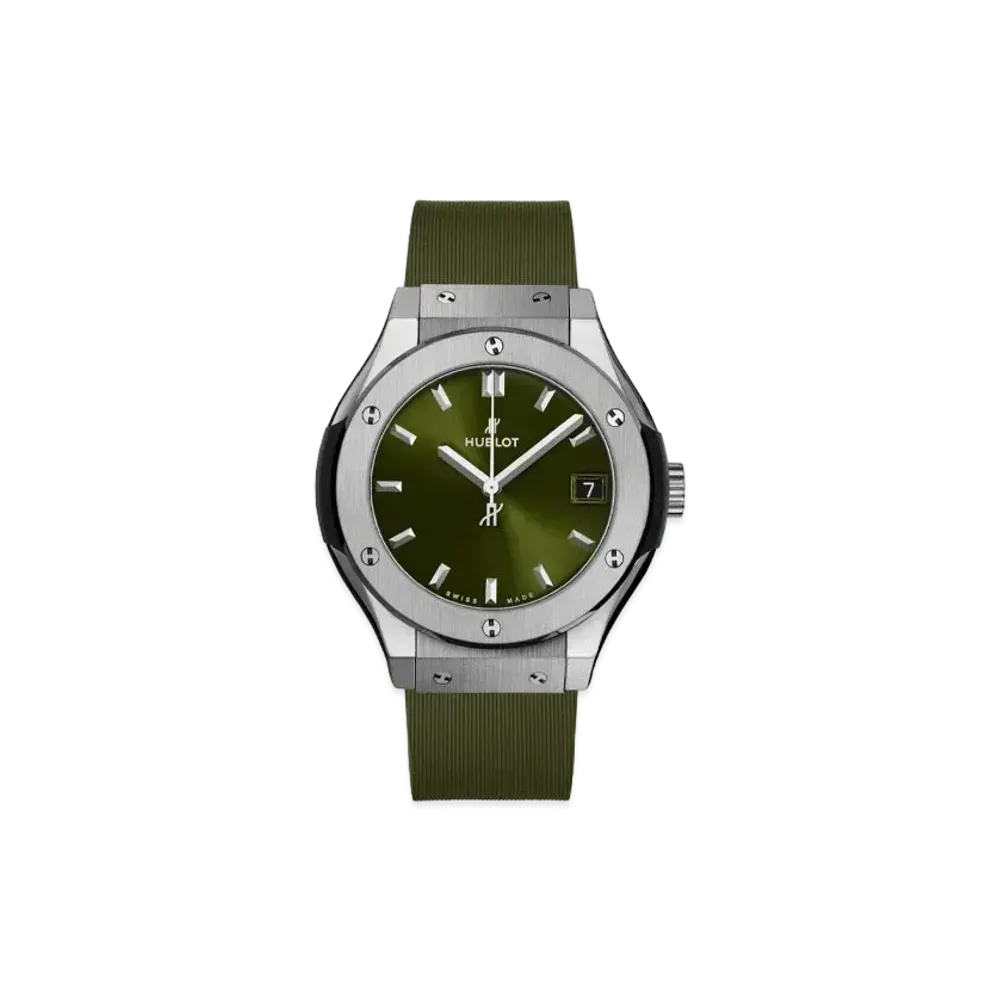 HUBLOT Classic Fusion Titanium Green 33mm
