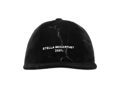 STELLA McCARTNEY Women's Velvet Baseball Cap "Black"