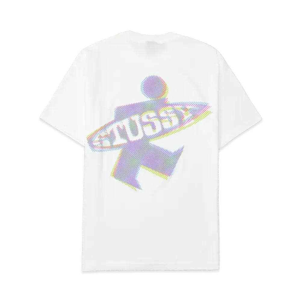 Stussy Dot Surf Puff Print Tee "White"