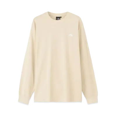 The North Face Long Sleeve Nuptse Cotton Tee "Gravel"