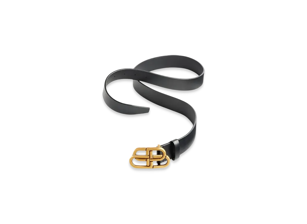BALENCIAGA BB Large Belt "Black"