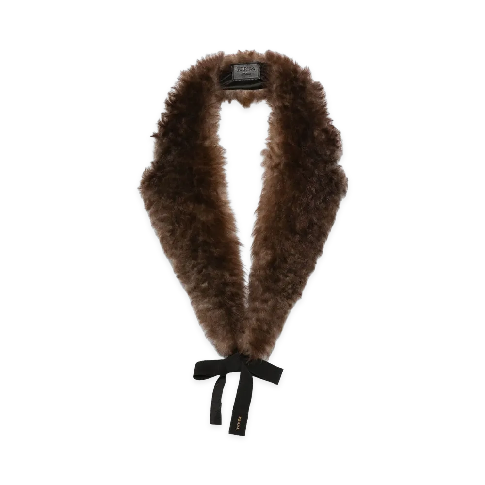PRADA Women's Scarfs "Brown"