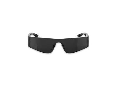 BALENCIAGA Mono Rectangle Sunglasses "Black"