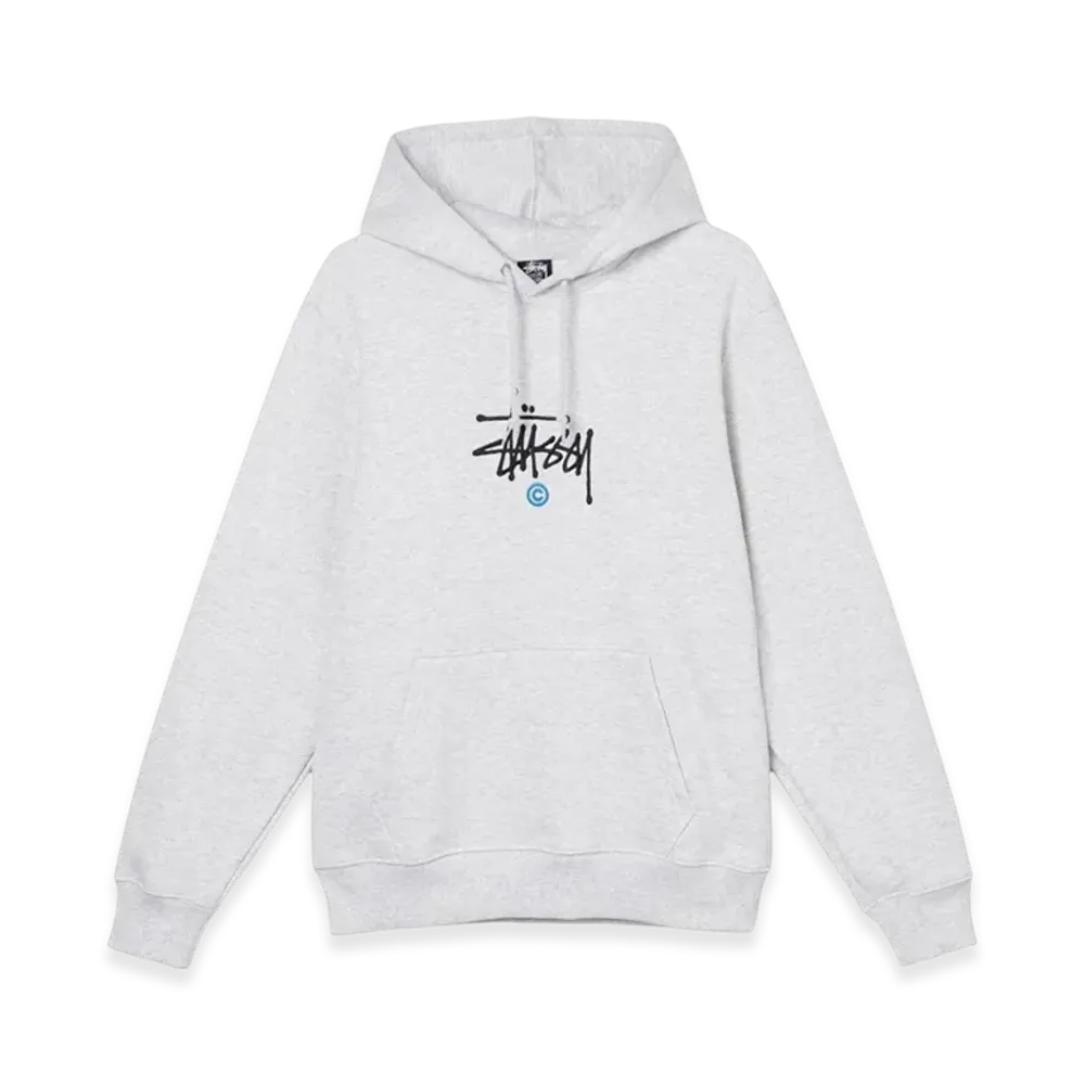 Stussy Copyright Applique Hoodie "Ash Heather"