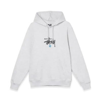 Stussy Copyright Applique Hoodie "Ash Heather"