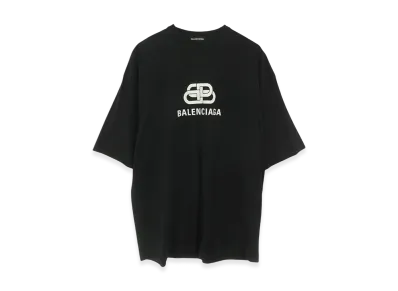 BALENCIAGA BB Logo Oversize T-Shirt "Black"