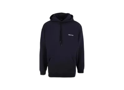 BALENCIAGA Chest BB Corp Logo Hoodie "Blue"