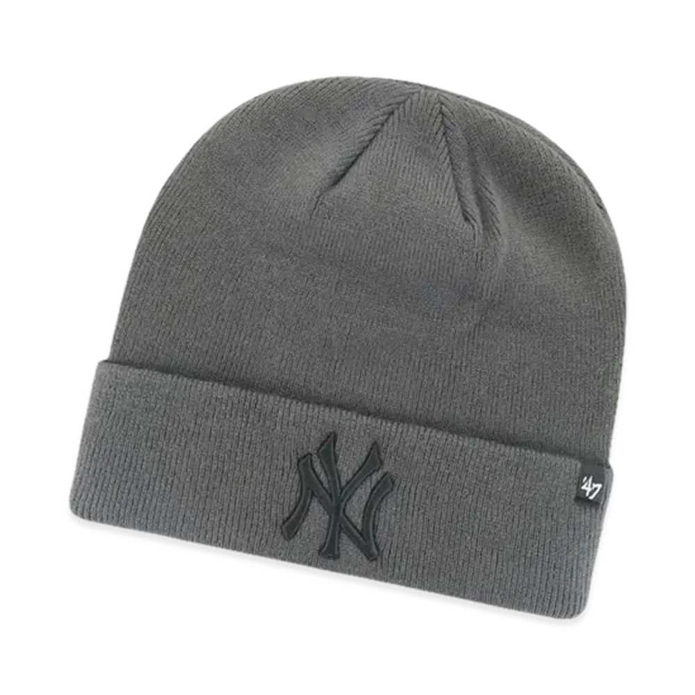 47 MLB Raised Cuff Knit "NY Charcoal"