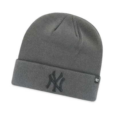 47 MLB Raised Cuff Knit "NY Charcoal"