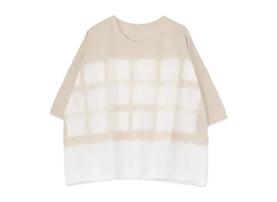 Yohji Yamamoto Y's STRONG TWIST BOARD DYE BIG T "Beige"