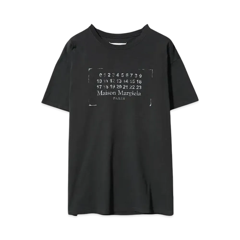 Maison Margiela T-SHIRT "WASHED BLACK"