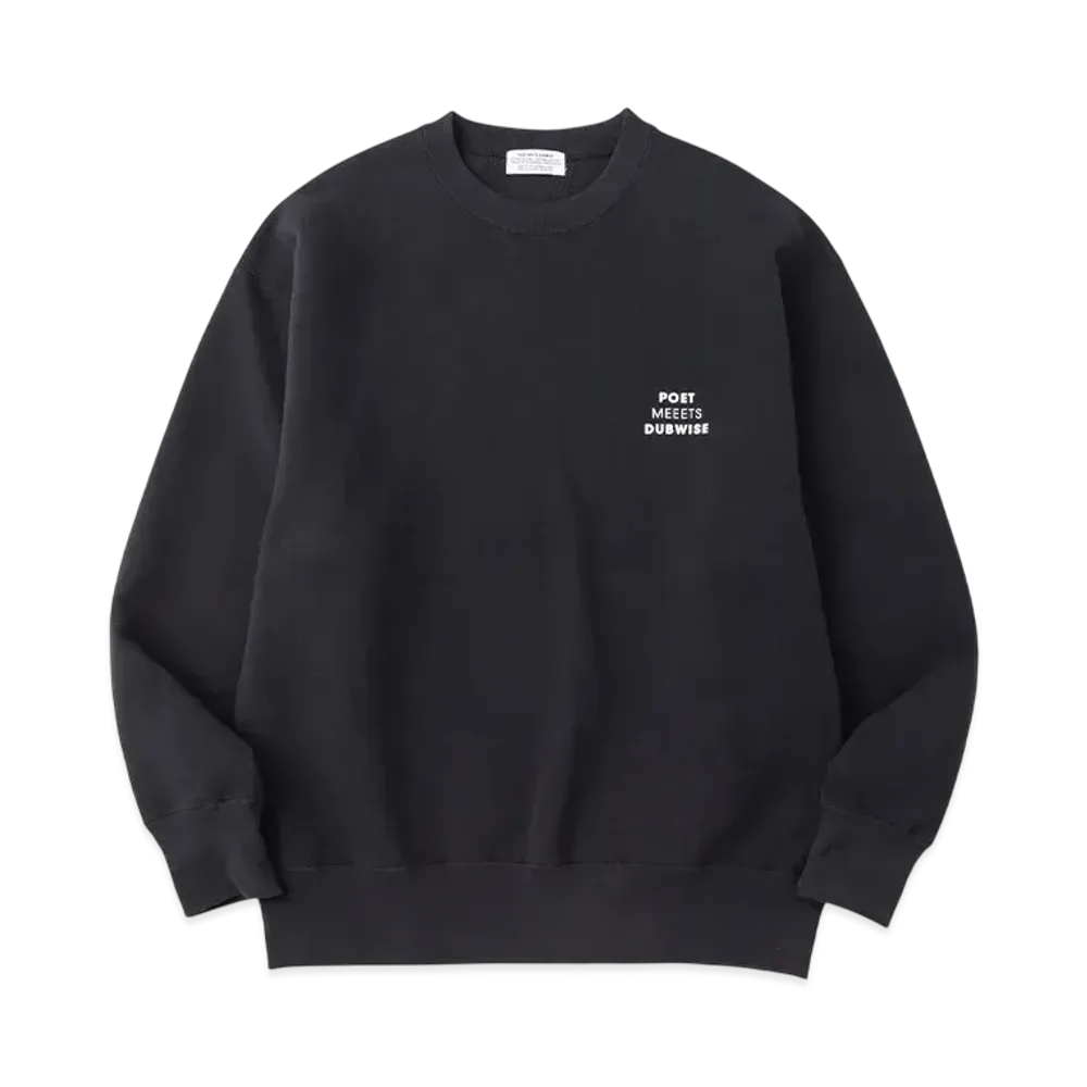 POET MEETS DUBWISE PMD Logo OP Sweat "Sumi"