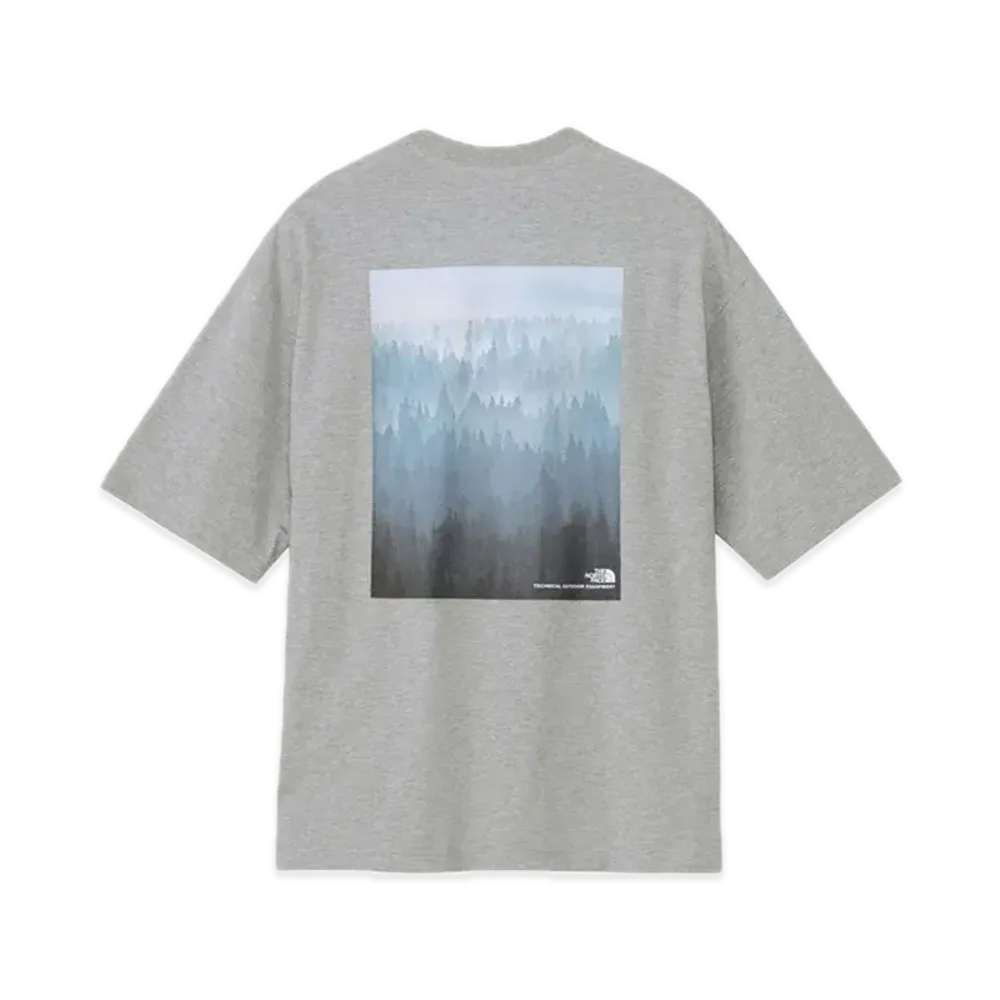 The North Face Short Sleeve Yosemite Scenery Tee "Mixed Gray 2"