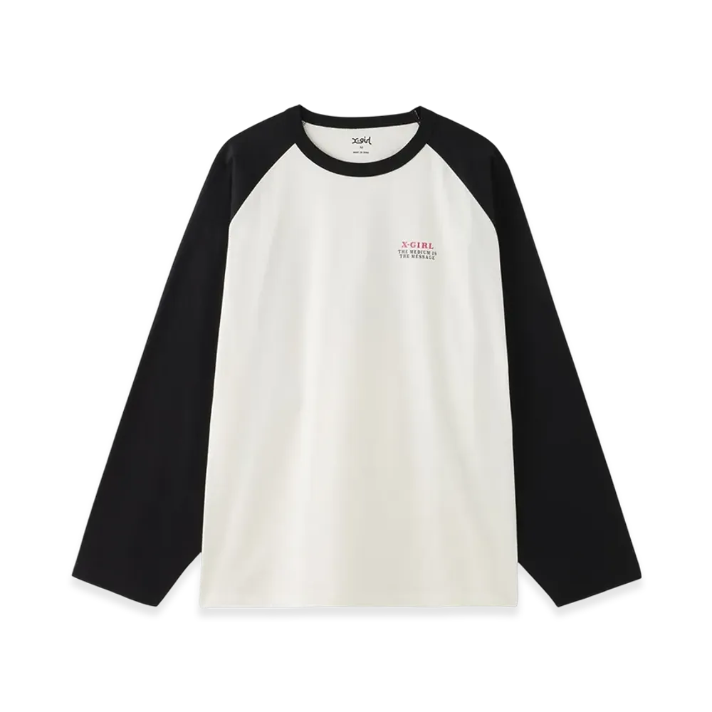 X-Girl Circle Logo And Face B/B Big Tee "White"