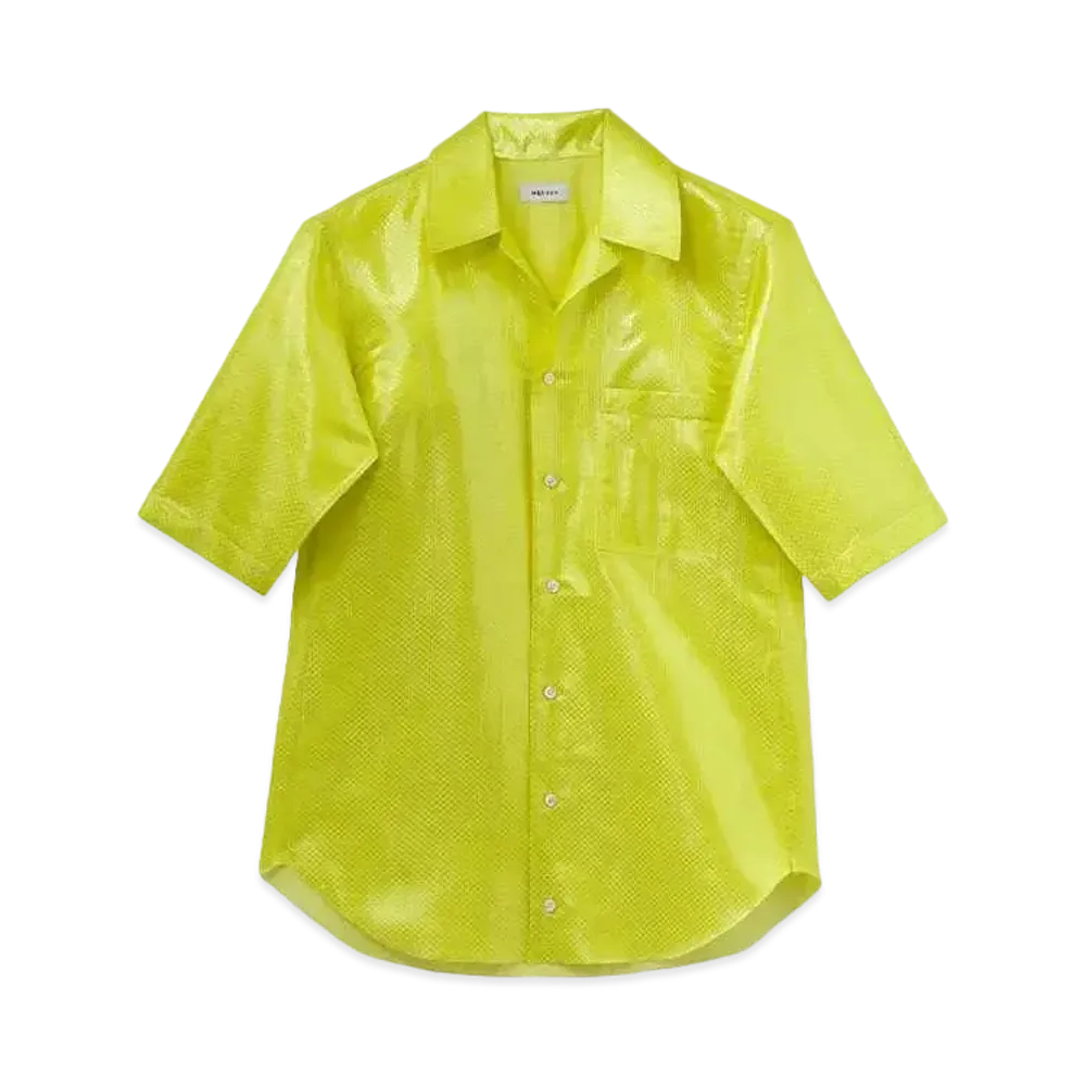Alexander McQUEEN Tarpaulin Shirt "Acid Yellow"