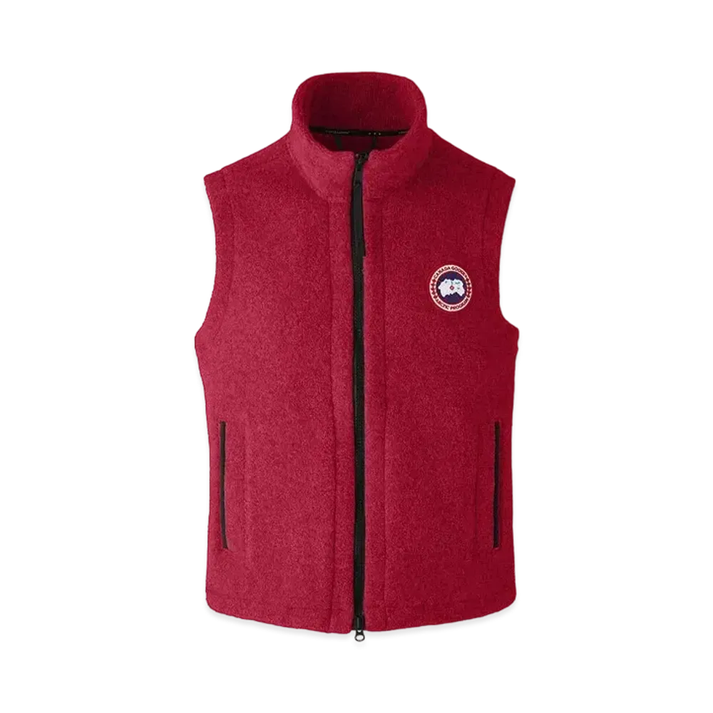 CANADA GOOSE Mersey Vest Kind Fleece "Atlantic Navy"