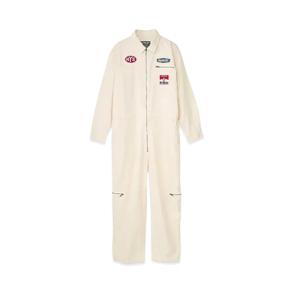 HYSTERIC GLAMOUR Sound And Vision Patch All In One "White"