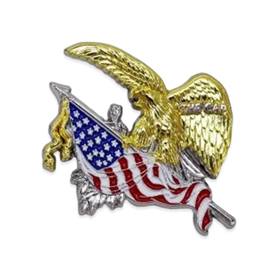 NEW ERA x THE CAP Pins Glory Eagle "White/Navy"