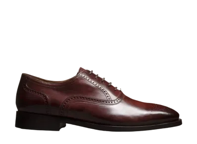 Allen Edmonds Siena Medallion Oxford Dress Shoe "Burgundy" 5719 D
