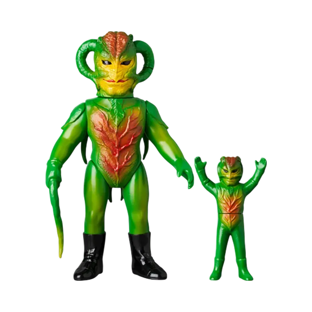 MEDICOM TOY "Toei Retro Sofvi Collection" -Masked Rider- Saracenian (Tentacle Ivy Ver.) + Mini Soft Vinyl